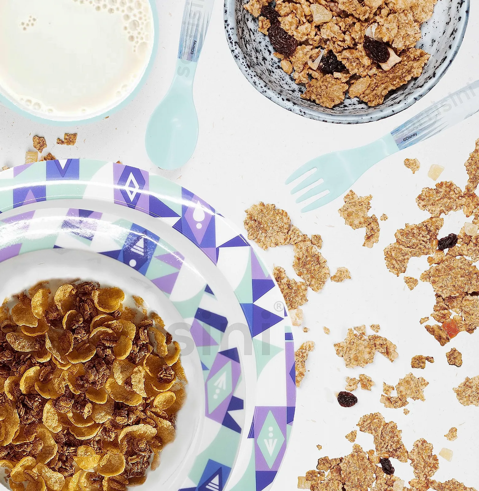 Набор детской посуды Sorrisini, многоразовый, фото №6 Набор детской посуды Sorrisini, многоразовый, фото №6