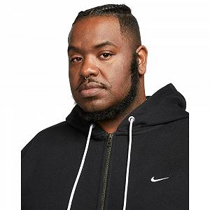Толстовка Nike Solo Swoosh Fullzip Hoodie DR0403-010 L synthetic.ua - Фото 1