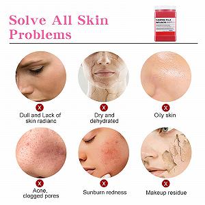 Маска для лица пленочная, гидрогелевые маски для лица в желеобразных увлажнителях, порошковая маска для лица, для косметолога, уход за кожей, гидромаска для лица synthetic.ua - Фото 1