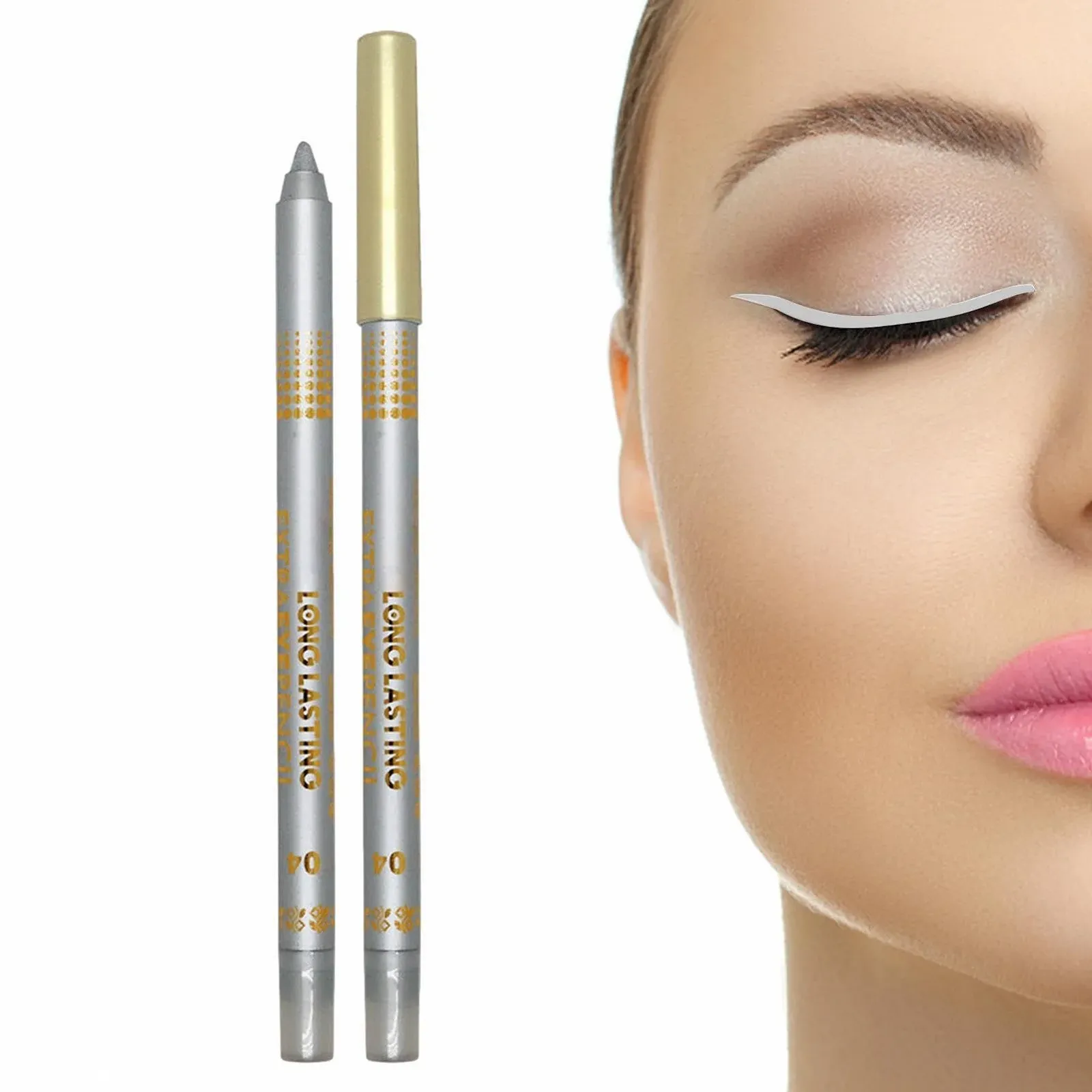 Карандаш для глаз Черный Fowybe Водостойкий, фото №6 Карандаш для глаз Черный Fowybe Водостойкий, фото №6