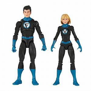 Фігурки Hasbro Marvel Legends Series Fantastic Four Франклін Річардс і Валерія Річардс synthetic.ua - Фото 1