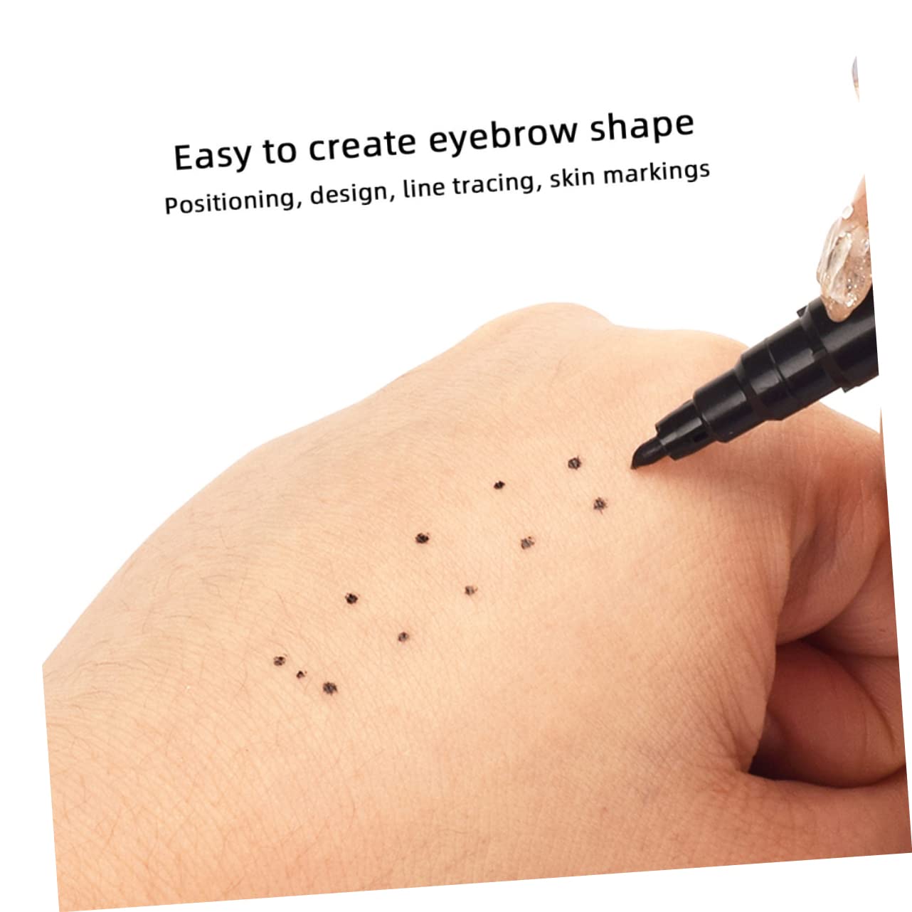 Карандаш Minkissy 18 Stk для микроблейдинга пластиковый белый, фото №7