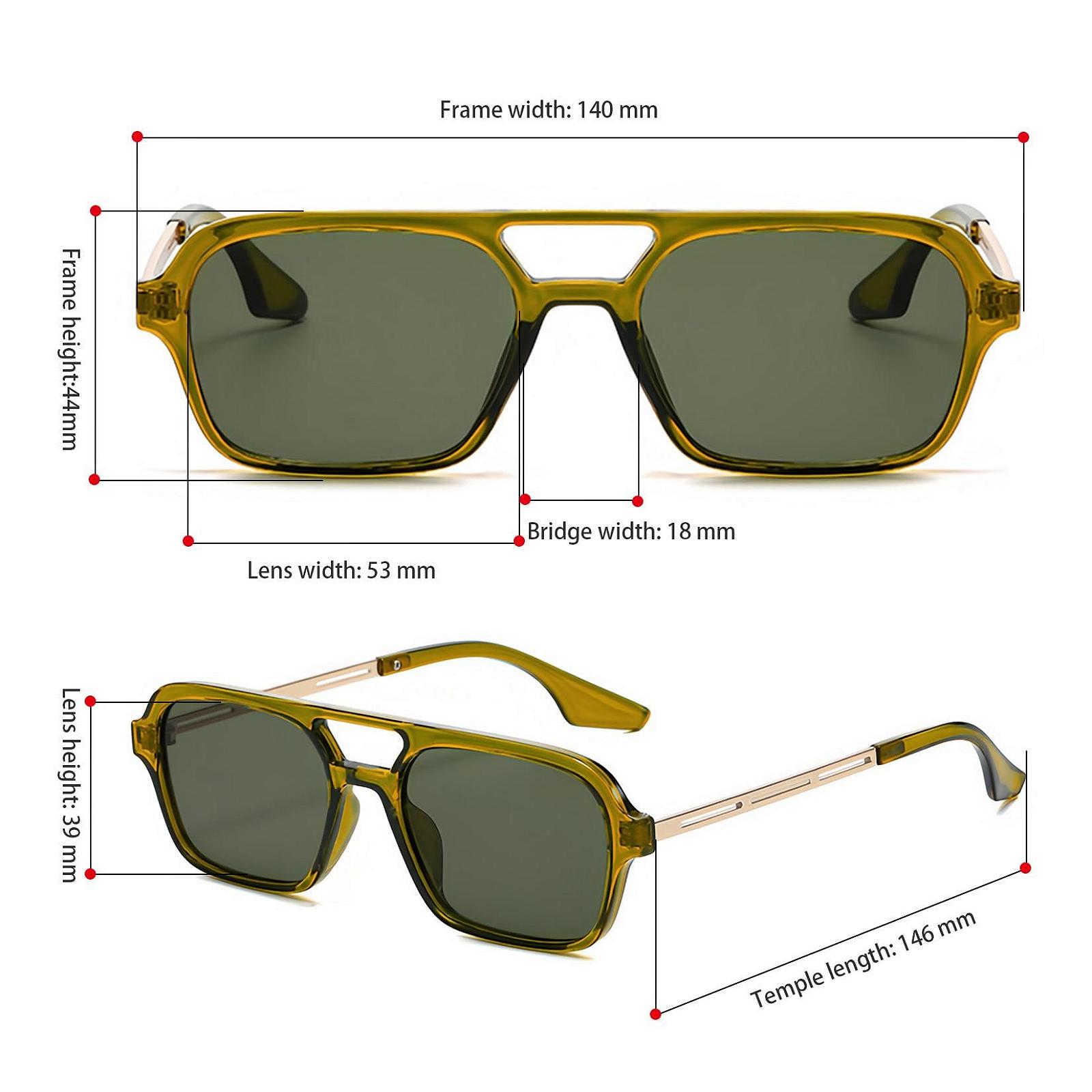 Вінтажні квадратні сонцезахисні окуляри JCTAIFOO 70-х для чоловіків і жінок, модні ретро, фото №4