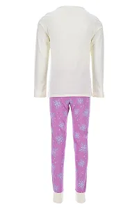 Піжама Disney Elsa Футболка та довгі штани Білий колір synthetic.ua - Фото 1