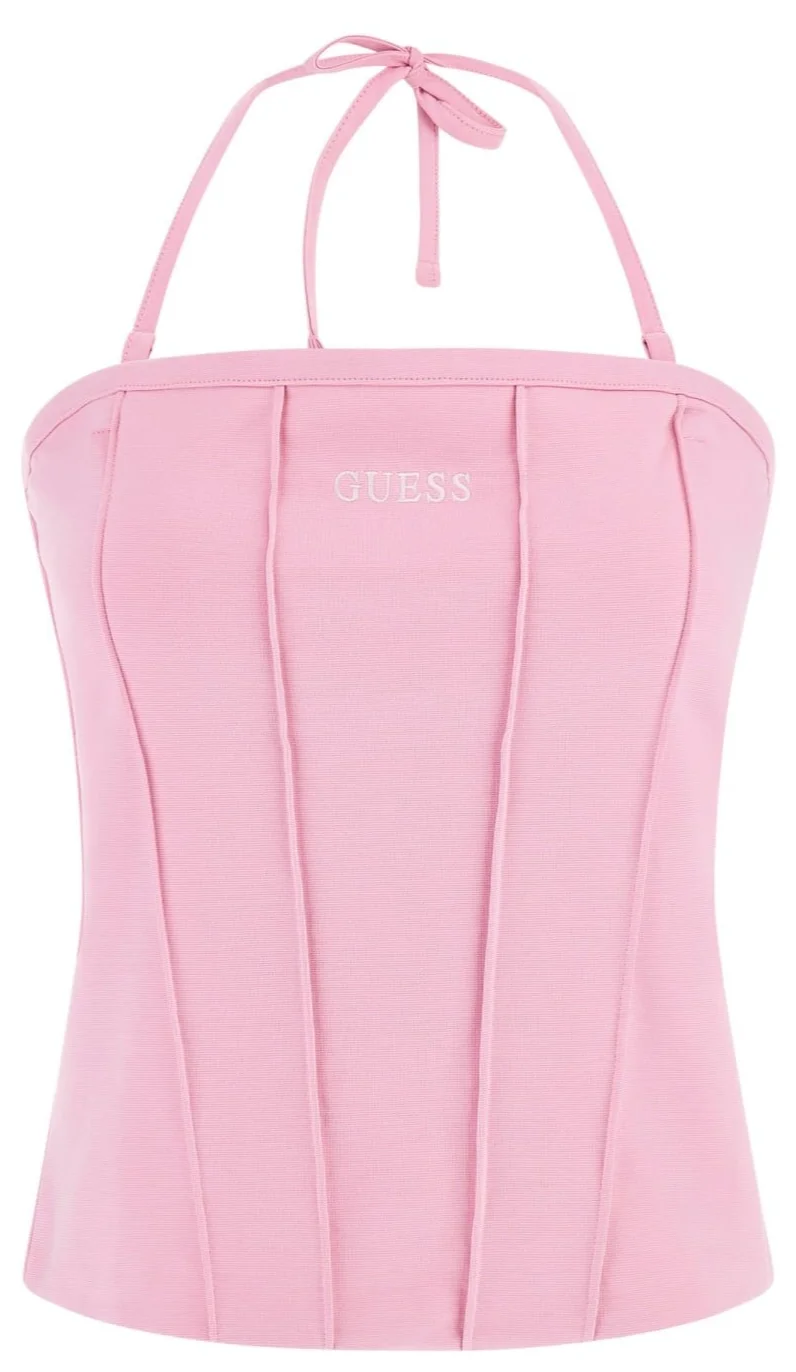 Жіночий топ-корсет GUESS Activewear / Рожевий / Розмір S, фото №1