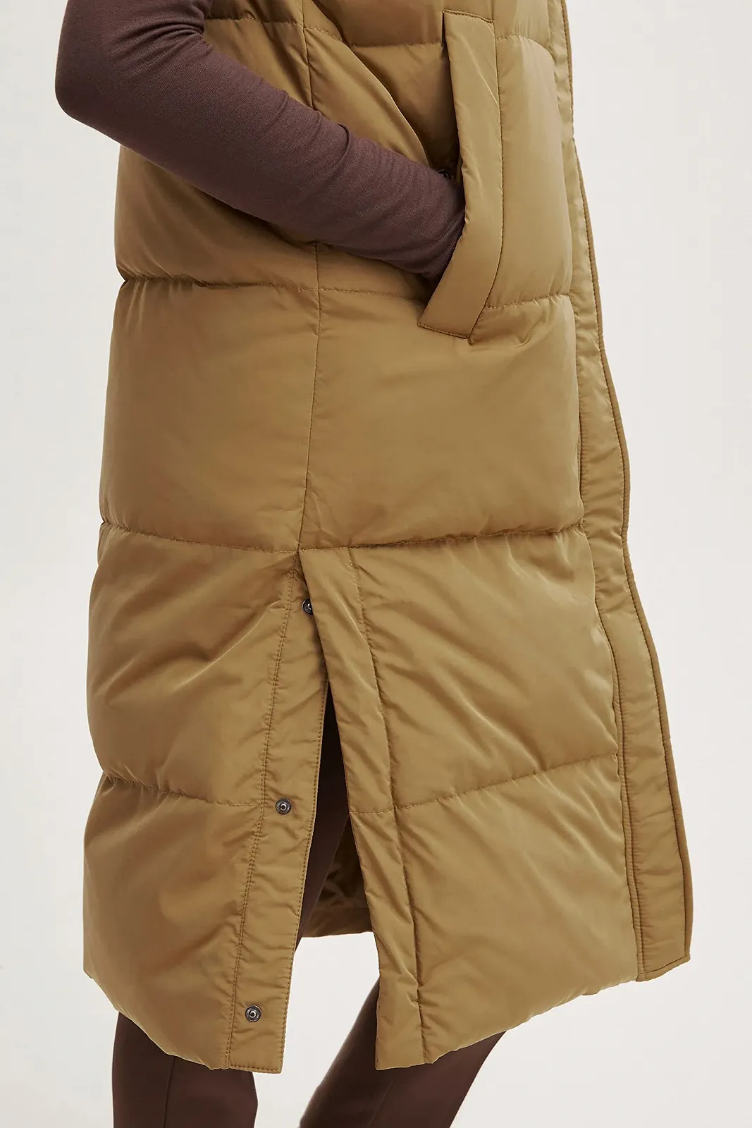 Жіночий стьобаний жилет ICHI IHBUNALA DOWN WA - 20115382, фото №6