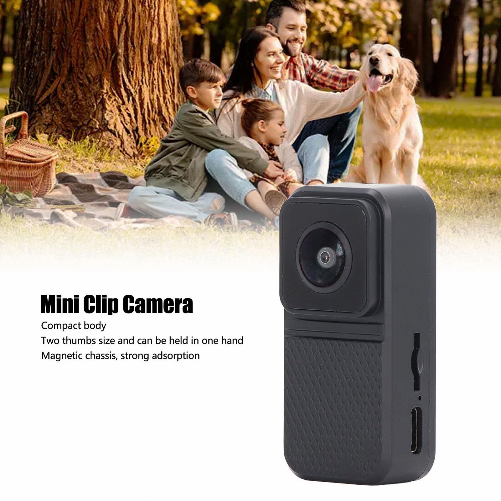 Клип VBESTLIFE Camera, 1080P HD 160° Портативный Camcorder Видео Recorder Черный, фото №2