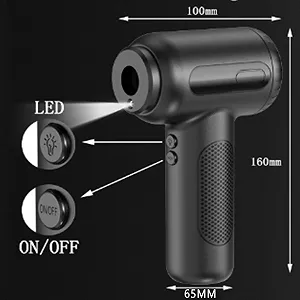 Електрична повітродувка WYFCR LED 3 швидкості 7500 mAh - Фото 1