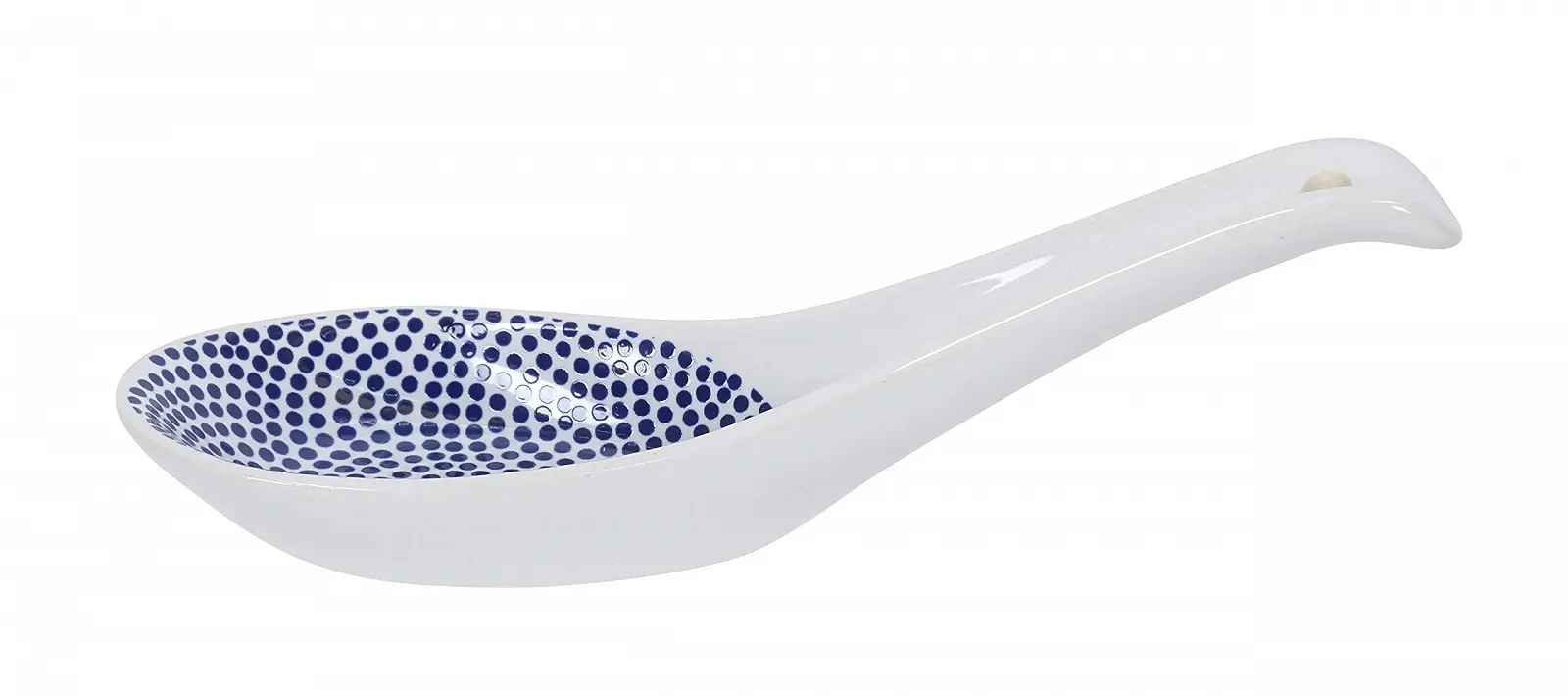 Ложка для супа TOKYO design studio Nippon Blue Сине-белая, набор 4 шт, 4 x азиатские ложки, 138 x 48 см, азиатский фарфор, японский дизайн, фото №5