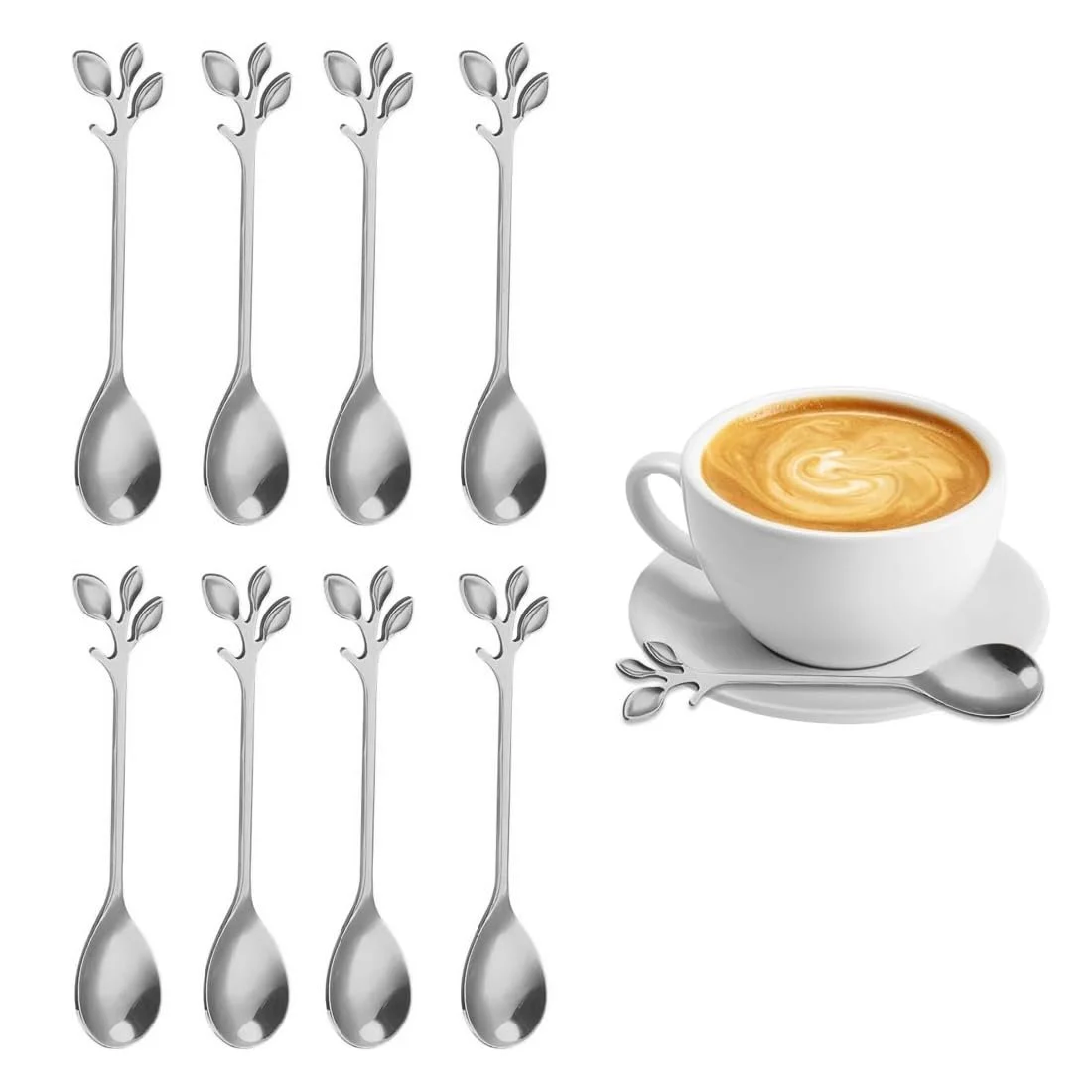 Набір чайних ложок 8 шт, фото №1