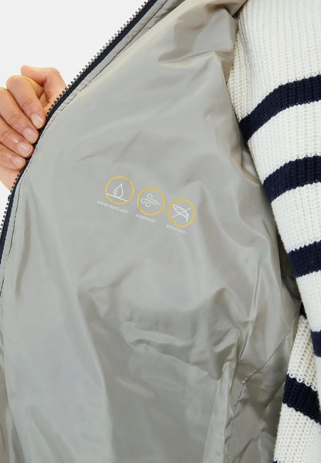 Пальто camel active з переробленого поліестеру, фото №6