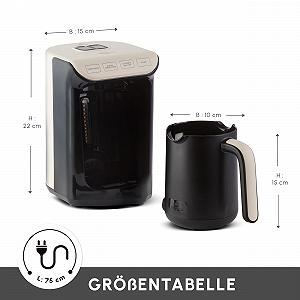 Кавоварка для турецької кави KARACA Hatır Roast Cream, 5 чашок, 535 Вт synthetic.ua - Фото 1