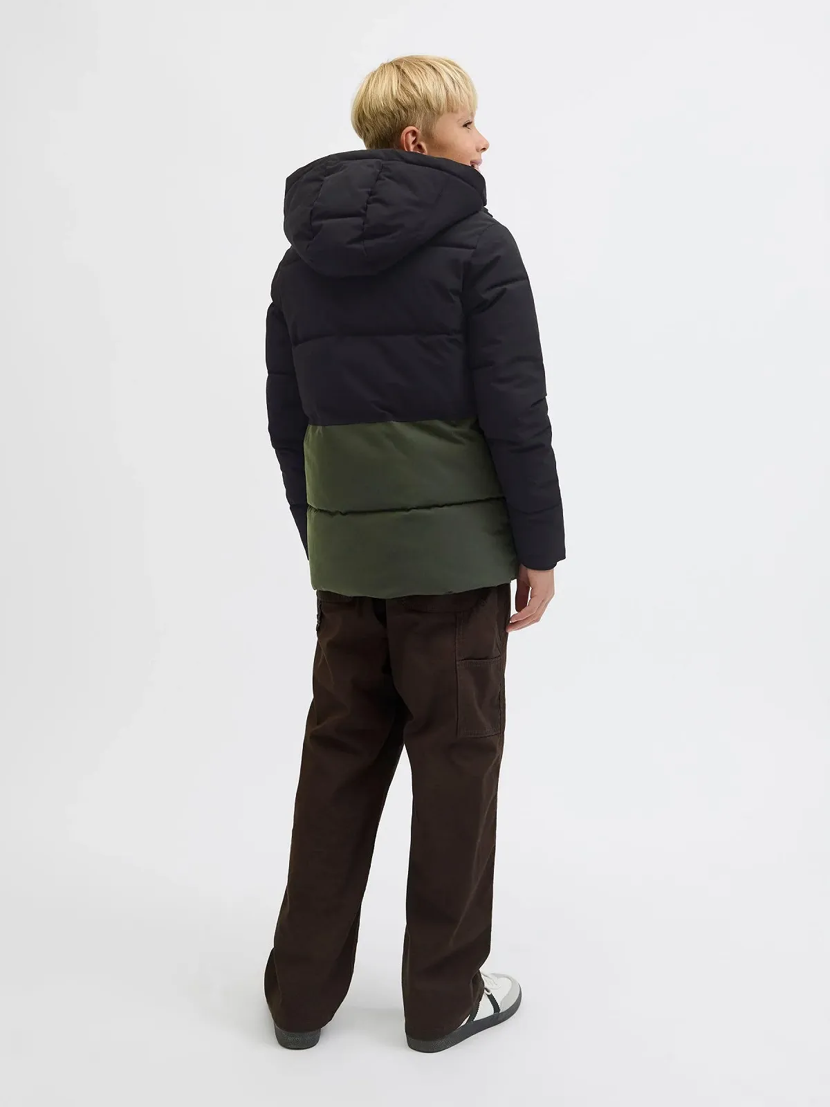 Куртка стьобана для хлопчика JACK & JONES Junior, фото №4