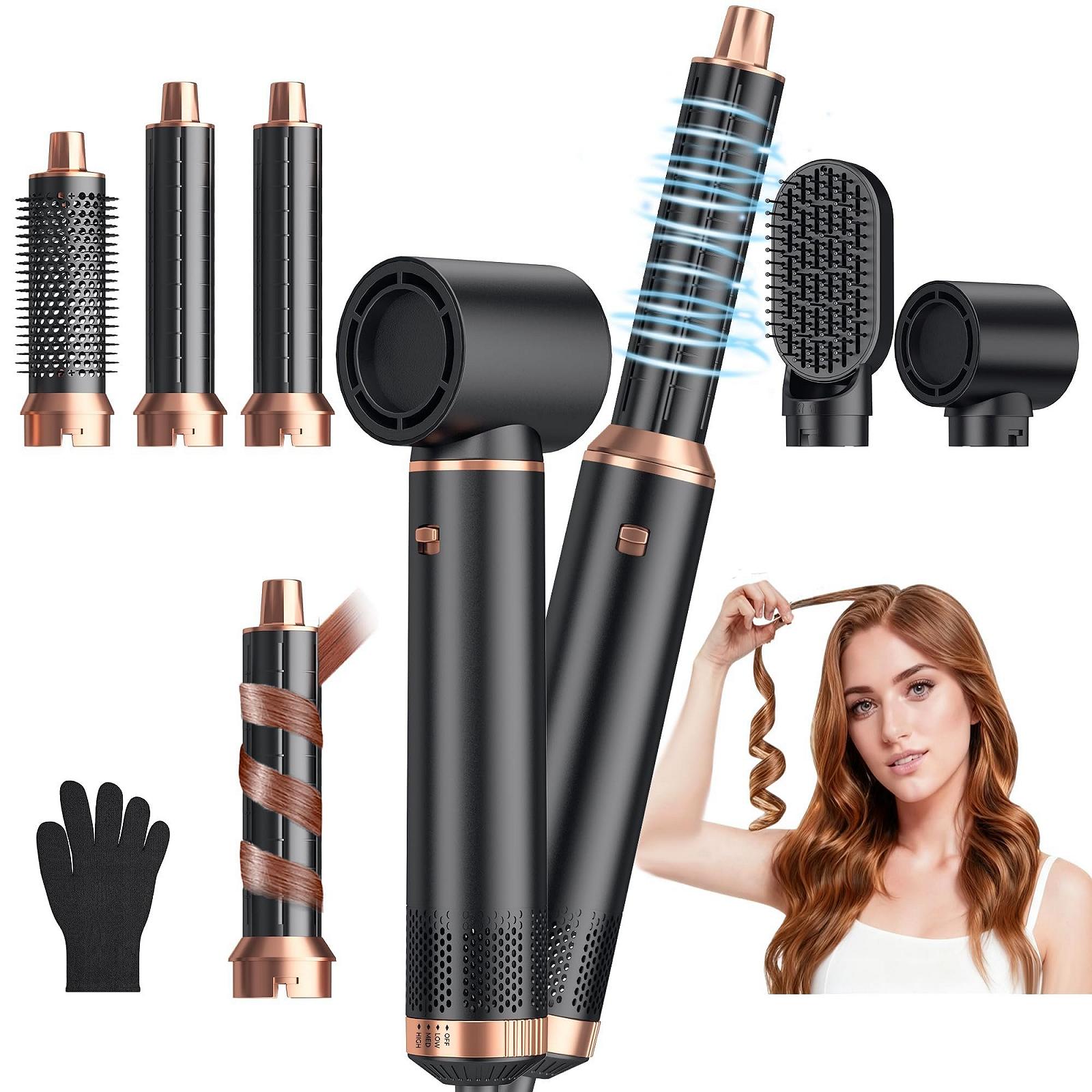Стайлер для волосся Atopskins Pro Air Brush 5-in-1 1000 Вт, фото №1 Стайлер для волосся Atopskins Pro Air Brush 5-in-1 1000 Вт, фото №1
