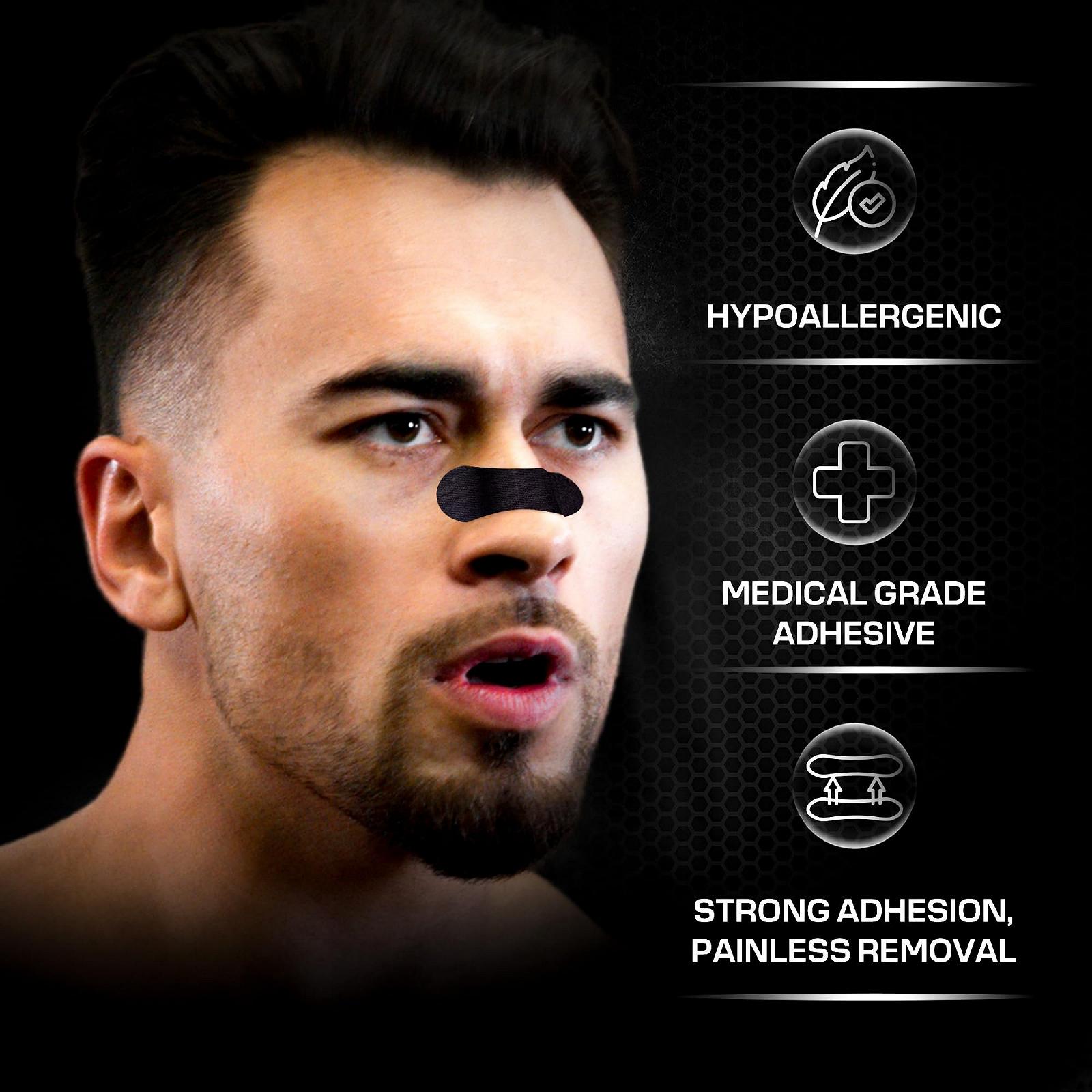 Смужки для носа для дихання (60 шт.) для спортсменів і відвідувачів спортзалу, фото №8 Смужки для носа для дихання (60 шт.) для спортсменів і відвідувачів спортзалу, фото №8