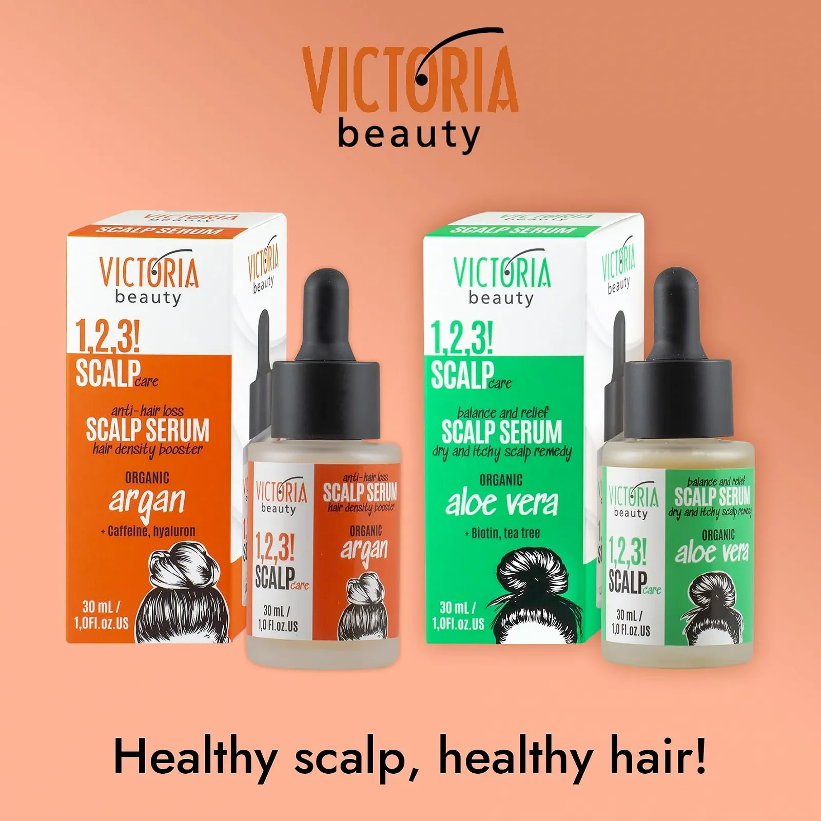 Сыворотка Victoria Beauty для кожи головы для роста волос с кофеином, аргановым маслом и гуараной, 30 мл, фото №8 Сыворотка Victoria Beauty для кожи головы для роста волос с кофеином, аргановым маслом и гуараной, 30 мл, фото №8