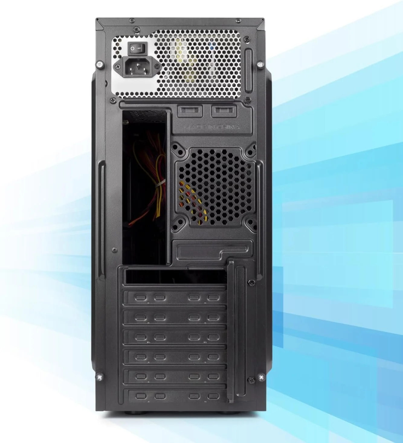 Корпус для ПК Vultech ATX VCO-A1699P Rev. 2.2 / БЖ 500 Вт / Чорний, фото №6 Корпус для ПК Vultech ATX VCO-A1699P Rev. 2.2 / БЖ 500 Вт / Чорний, фото №6