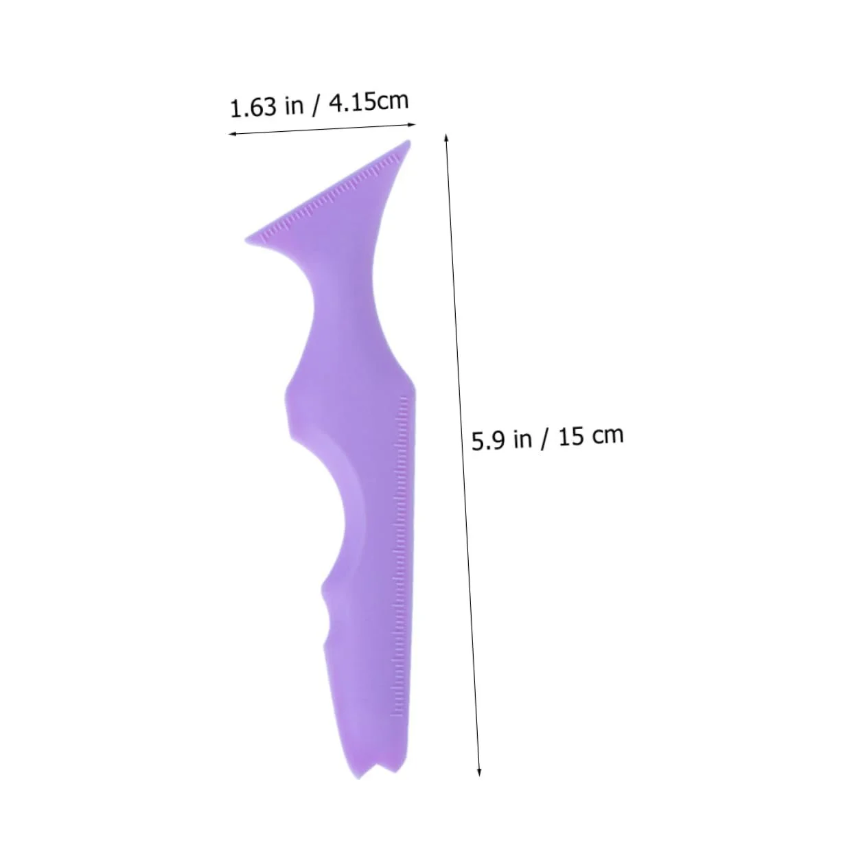 Трафарет DOITOOL для підводки очей, брів та вій, силіконовий, 8 шт, фото №4