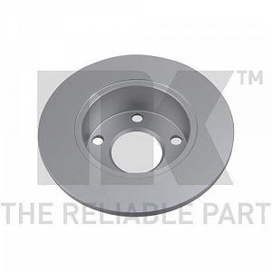 Тормозной диск NK 314744 для AUDI SEAT SKODA VW задняя ось synthetic.ua - Фото 1