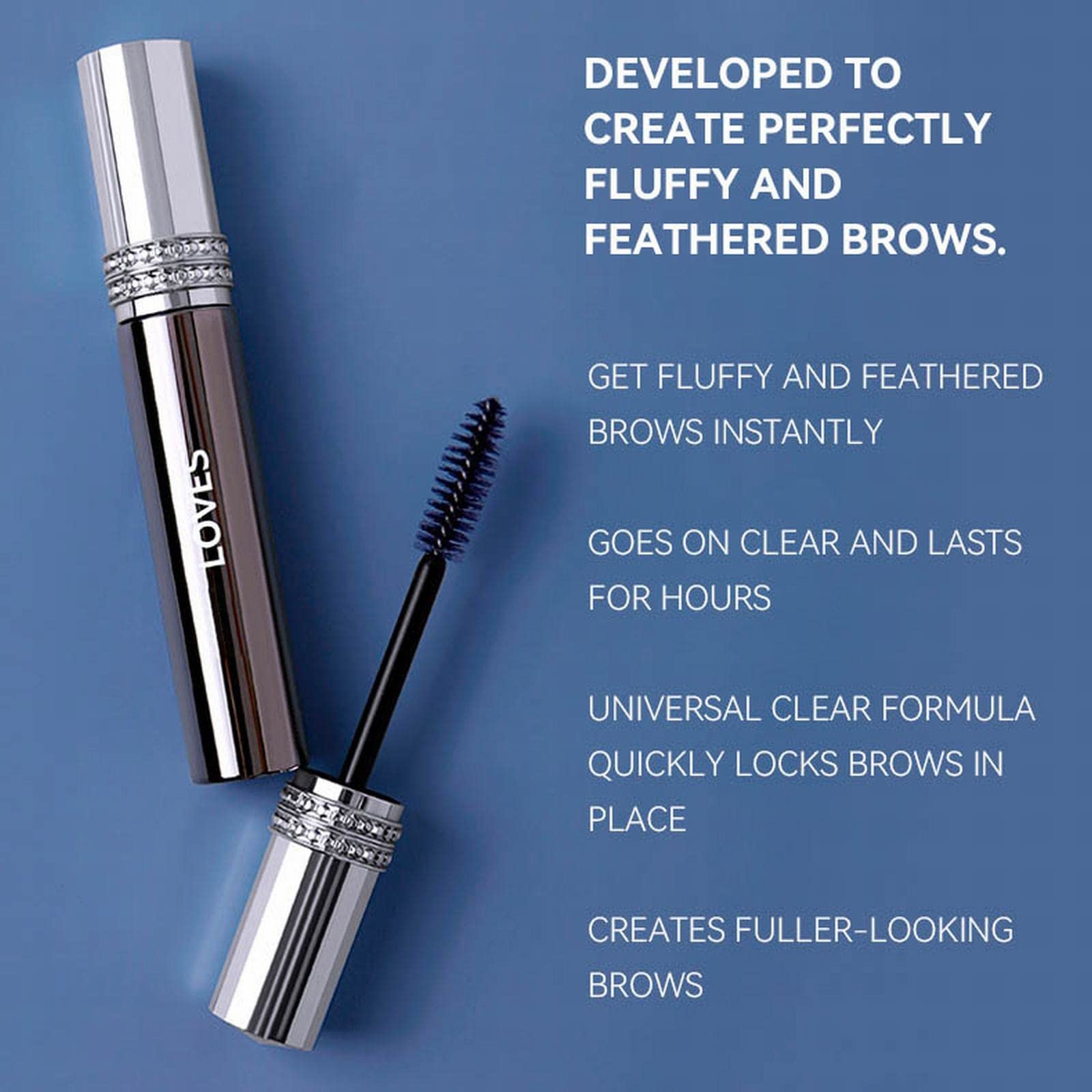 Основа для бровей Schnell Wild Eyebrow Shaping Водонепроницаемое мыло Brown One Size, фото №6