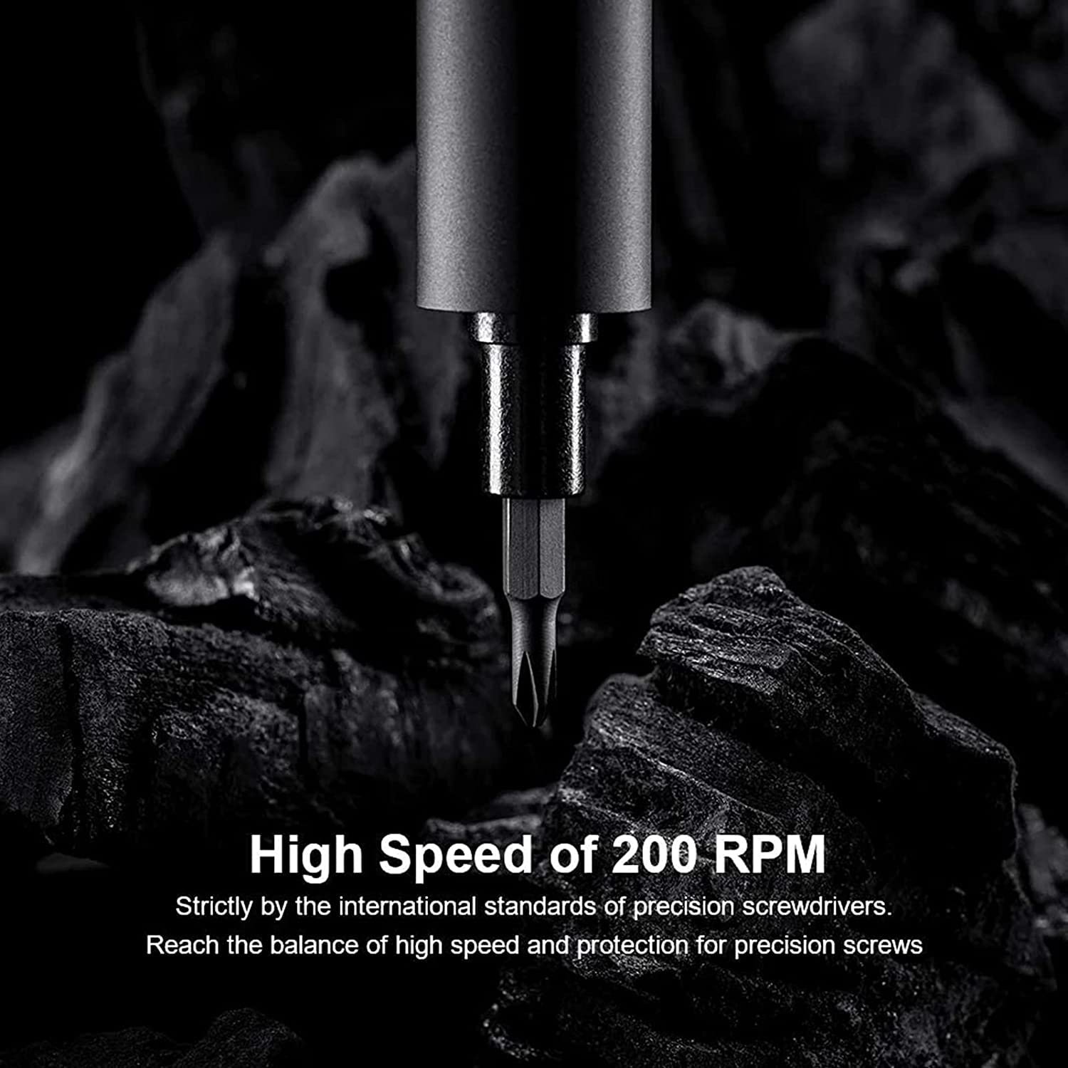 Електрична міні-викрутка WOWSTICK 23 в 1 Набір прецизійних з 20 магнітними насадками і LED-підсвіткою, фото №2