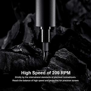 Електрична міні-викрутка WOWSTICK 23 в 1 Набір прецизійних з 20 магнітними насадками і LED-підсвіткою synthetic.ua - Фото 1