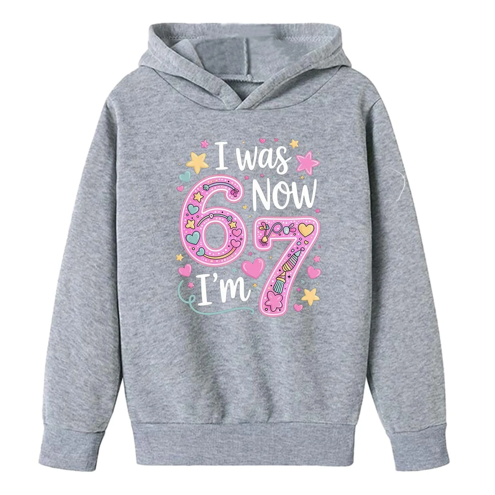 Худі з принтом 67, фото №3