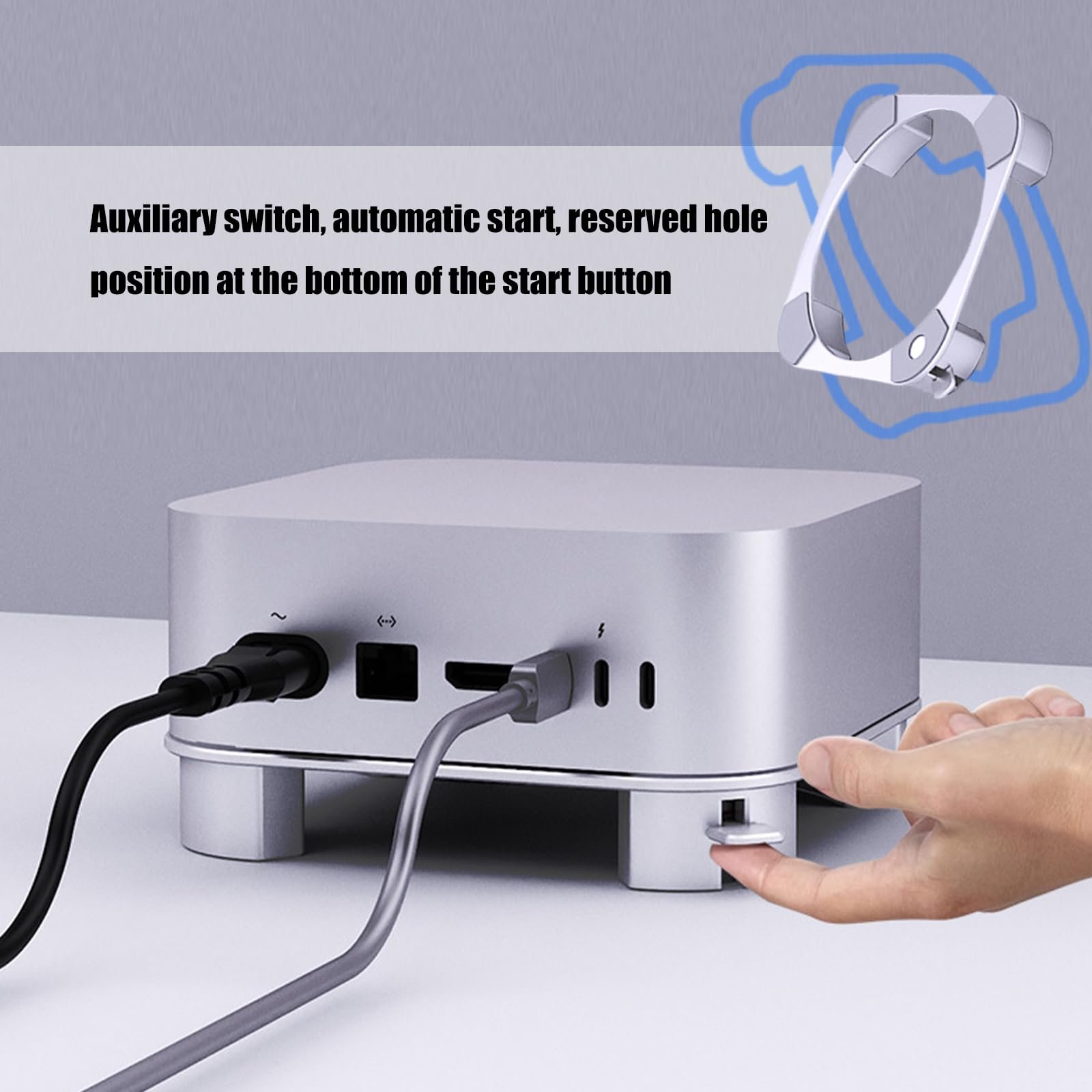 Подставка для ноутбука алюминиевая с 22 мм нескользящей силиконовой основой и вентилируемой конструкцией, фото №9 Подставка для ноутбука алюминиевая с 22 мм нескользящей силиконовой основой и вентилируемой конструкцией, фото №9