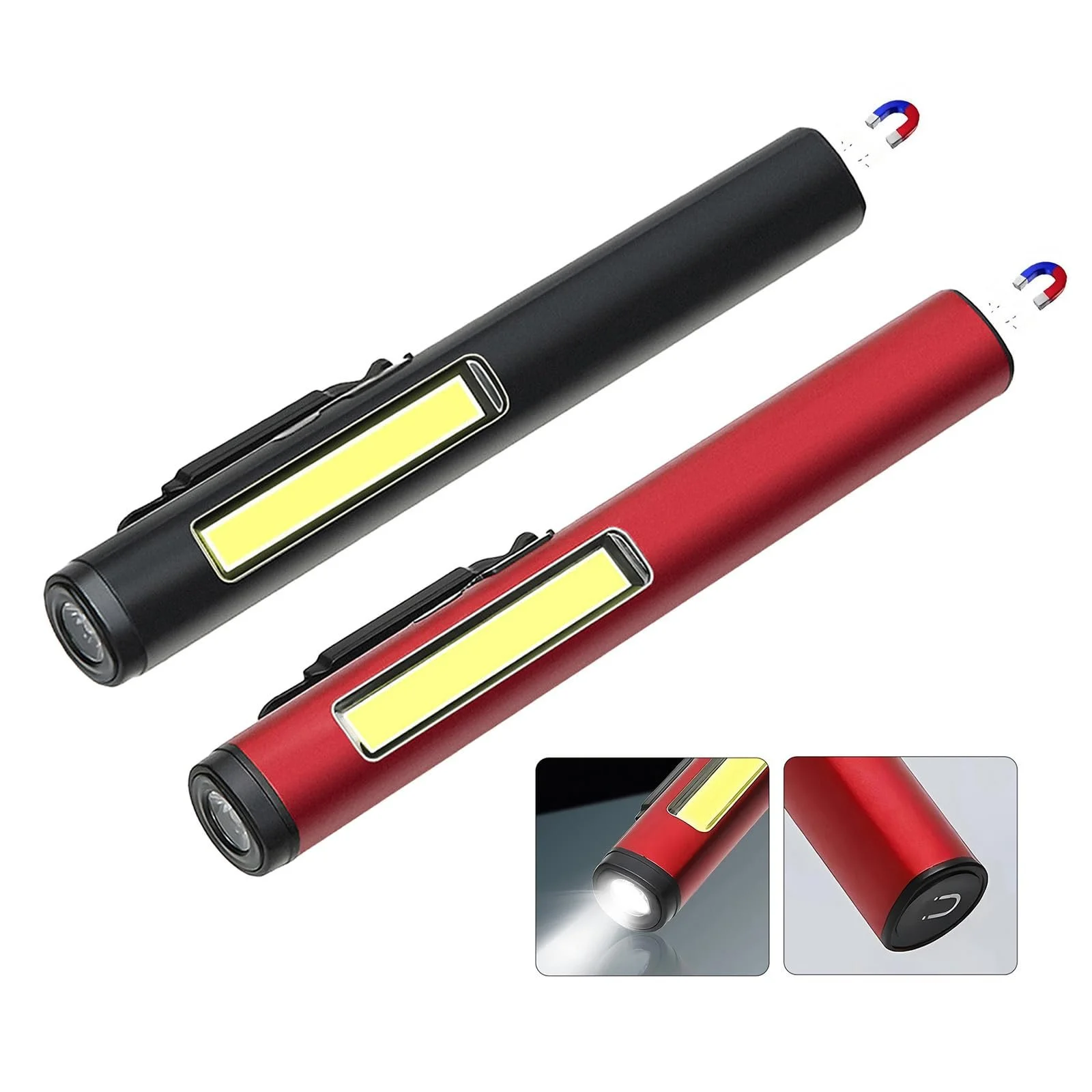 Ручка-фонарик с USB зарядкой и магнитом для улицы, фото №7 Ручка-фонарик с USB зарядкой и магнитом для улицы, фото №7