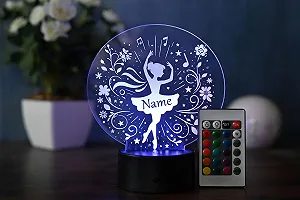 Настольная лампа LED Персонализированная Балерина 000000004 Пульт дистанционного управления - Фото 1