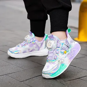Кроссовки Кроссовки для Девочек Удобные Дышащие Легкие для Бега EU 27-37 synthetic.ua - Фото 1