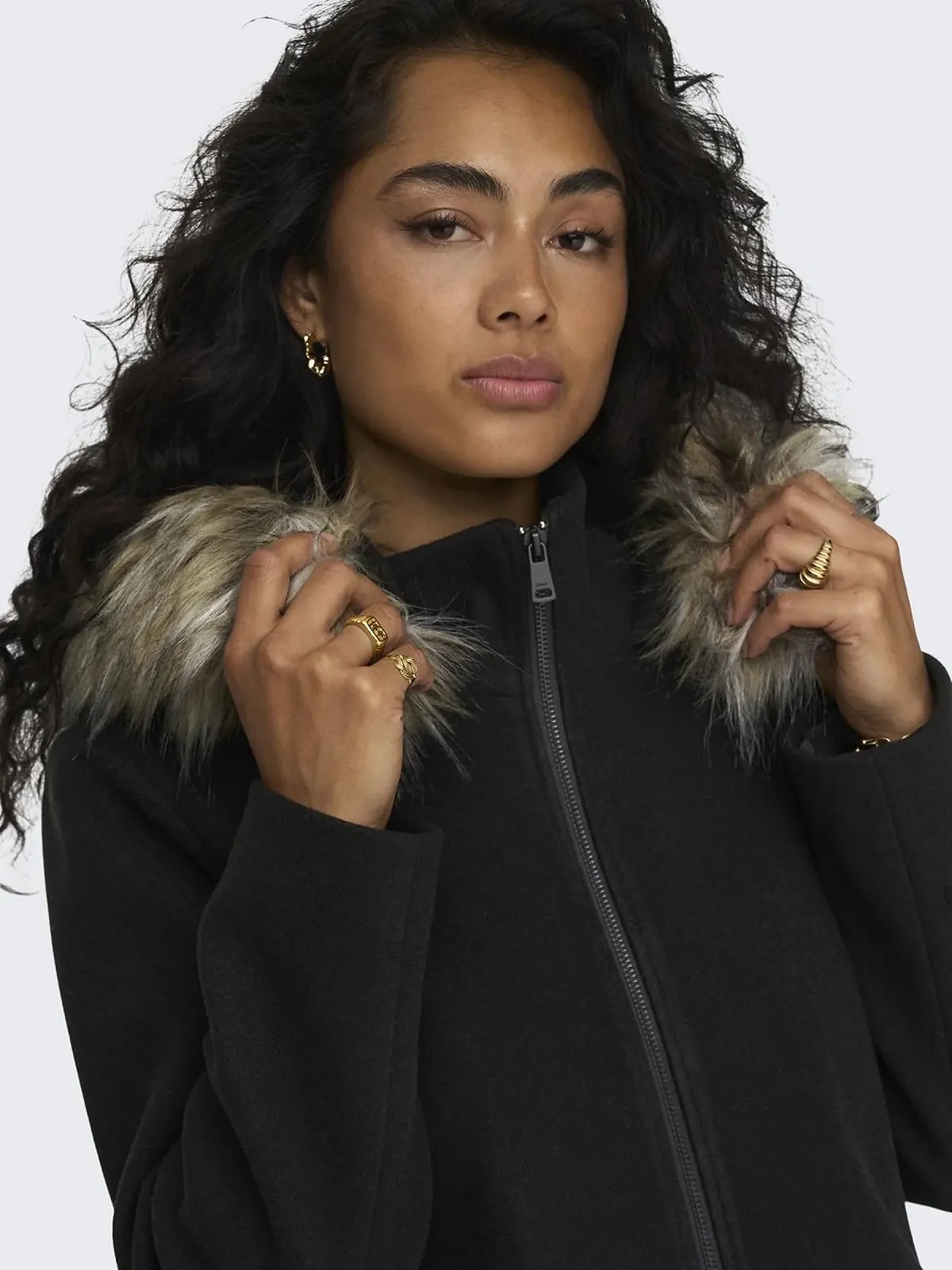 Пальто ONLY Жіноче High Closed Coat, фото №8 Пальто ONLY Жіноче High Closed Coat, фото №8