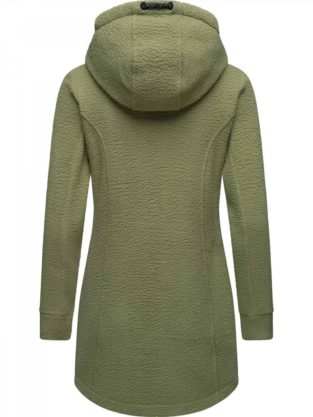 Куртка Teddy Ragwear Letti Teddy Fleece YOUMODO, длинная, флисовая, с капюшоном, теплая, фото №3