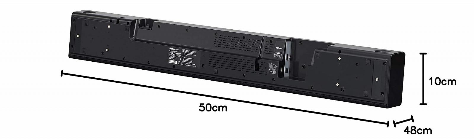 Саундбар Panasonic SC-HTB400EGK 2.1 с интегрированным сабвуфером (Dolby Digital, Bluetooth, HDMI, 160 Вт RMS) Черный, фото №6