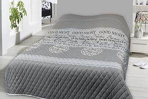 Покривало one-home 220 x 240 см Good Night Grey - Фото 1