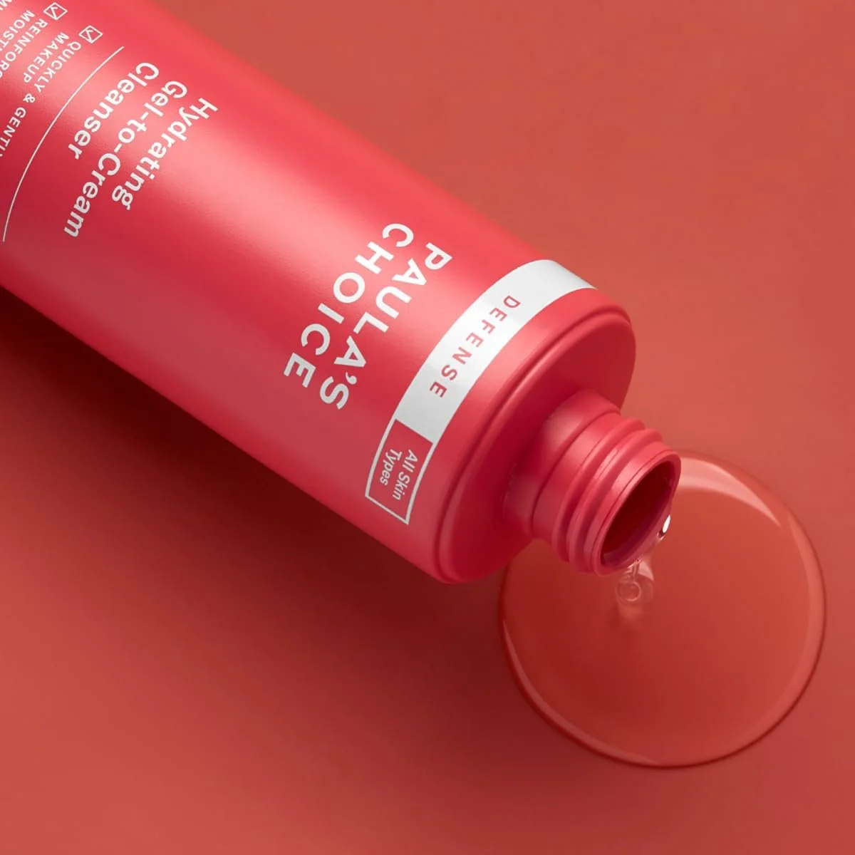 Засіб для вмивання Paula's Choice DEFENSE Гель-крем, що зволожує, проти старіння, фото №2