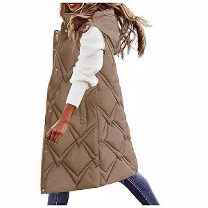 Жіноче пальто зимове бавовняне - Фото 1