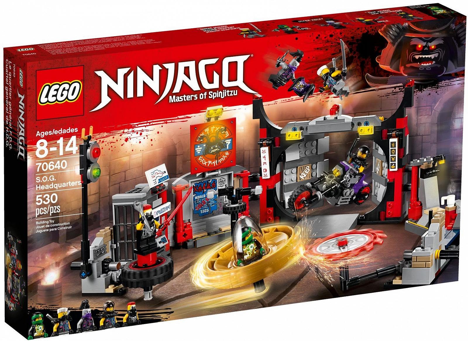 Конструктор Lego Ninjago 70640 - Штаб-квартира Мотоциклистов, фото №1
