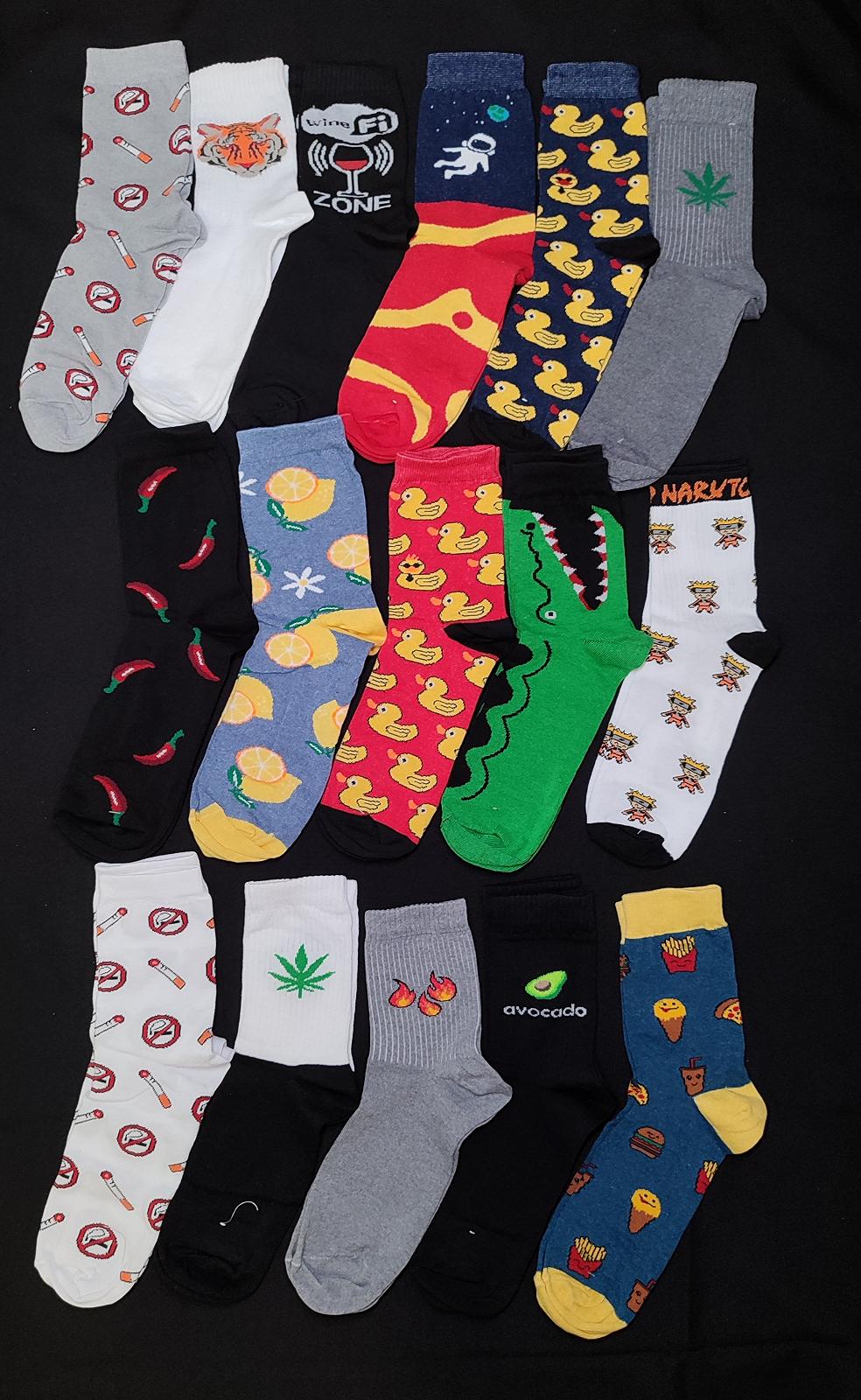 Бокс шкарпеток приколів «З принтами» 16 шт., фото №3