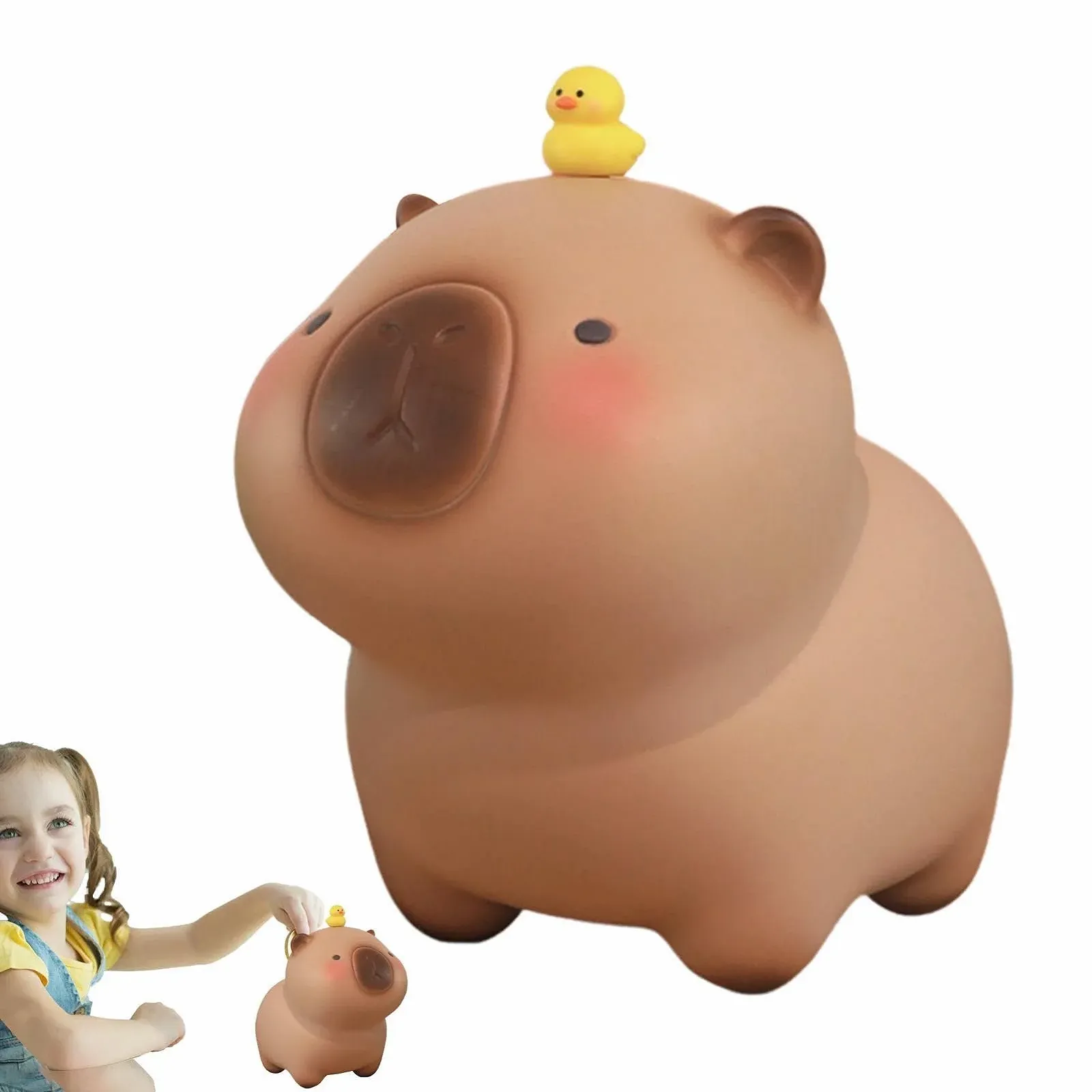 Скарбничка Capybara мультяшна ПВХ, фото №9