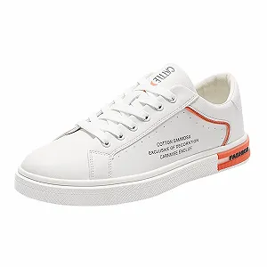 Кросівки SRZYMJ Чорні Легкі Робочі Чоловічі Коричневі Білі - Фото 1