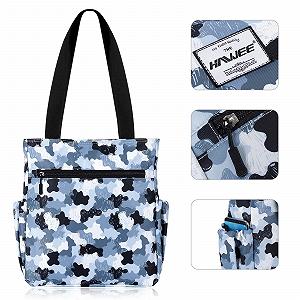Сумка жіноча Hawee Fashion, з блискавкою, велика сумка для покупок, водонепроникна, для подорожей, роботи, школи, повсякденного життя, спортзалу, пляжу, Графіті, повсякденна synthetic.ua - Фото 1