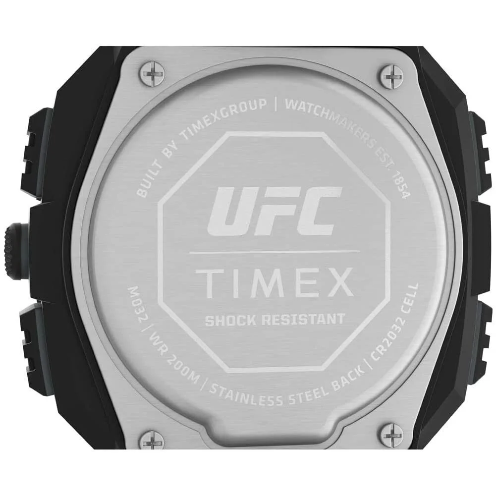 Годинник Timex UFC Чоловічий Shock Oversize 50 мм, чорний, TW4B27200-AMZUK, фото №5