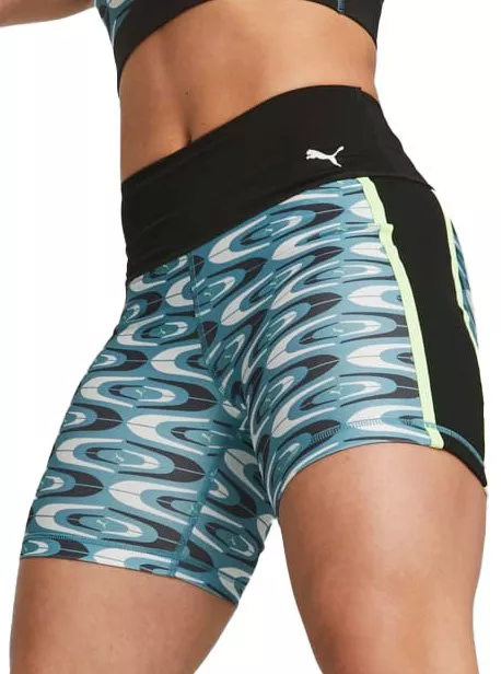 Шорти Puma Retro Glam Hw Short Tight green S, фото №2