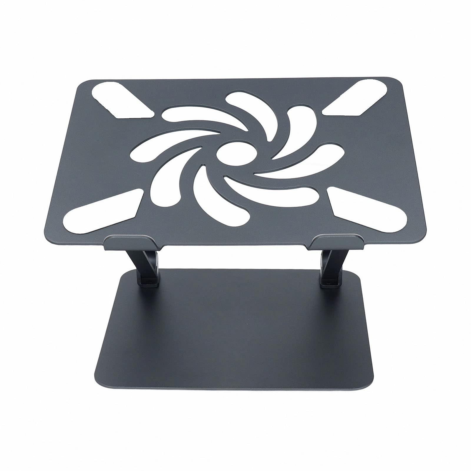 Подставка для компьютера OUKENS регулируемая алюминиевый сплав складная высота охлаждающая для ноутбука планшета, фото №3