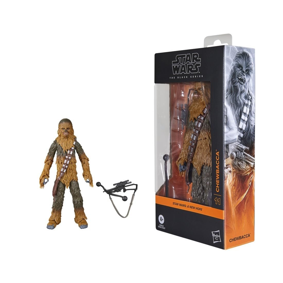Фігурка Star Wars The Black Series Чубакка, Star Wars: A Hope, колекційна, 15 см, фото №1