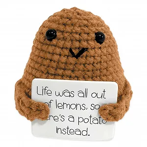 Купить Фигурка Ficlwigkis Positive Potato Mini Gifts Positive Potato Gift для друга Карманное объятие Положительный картофель Подарок на день рождения Уходный подарок для коллег (B) - Фото 1 Фигурка Ficlwigkis Positive Potato Mini Gifts Positive Potato Gift для друга Карманное объятие Положительный картофель Подарок на день рождения Уходный подарок для коллег (B) - Фото 1