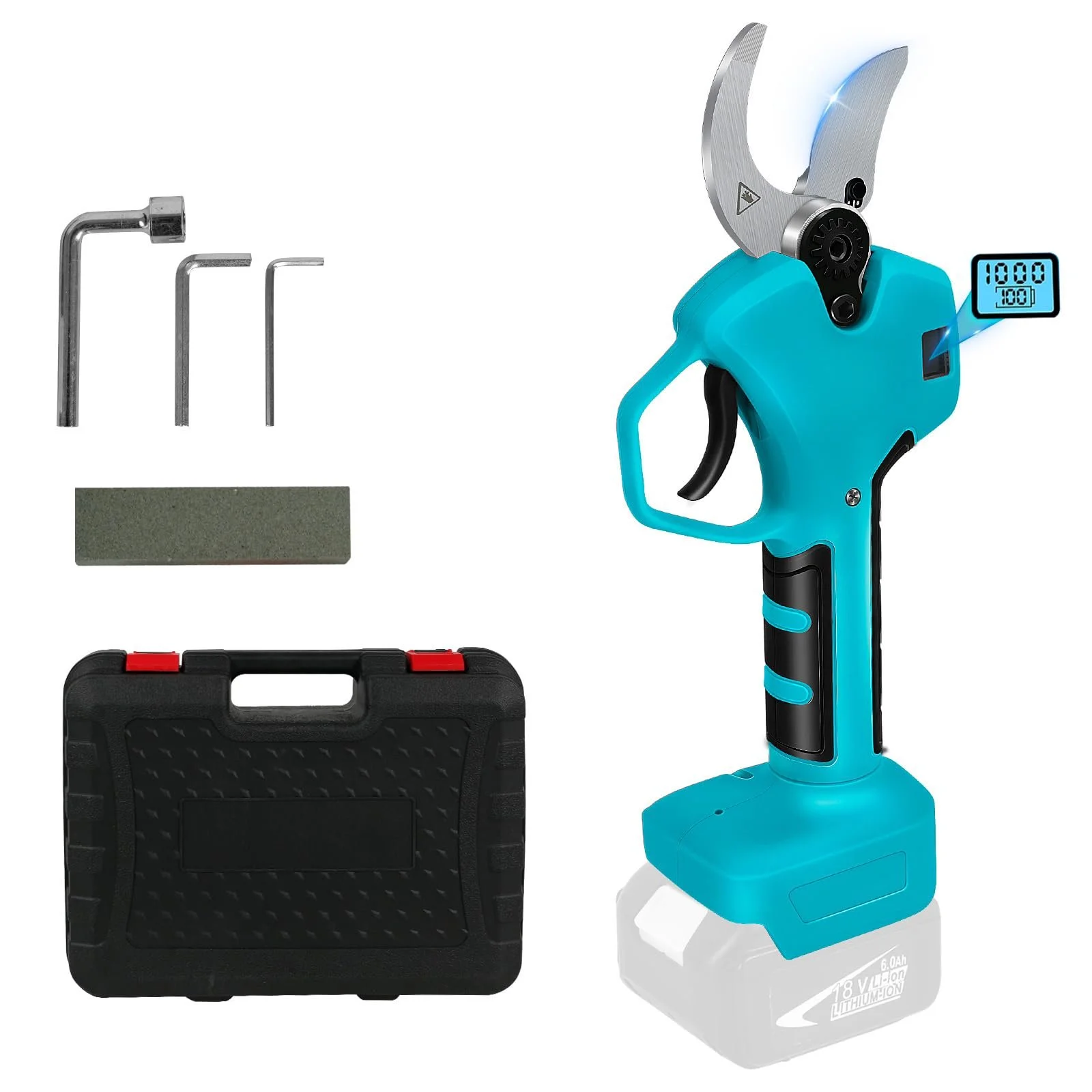 Секатор акумуляторний  Makita 18 V, 55 мм, 40 мм, фото №1