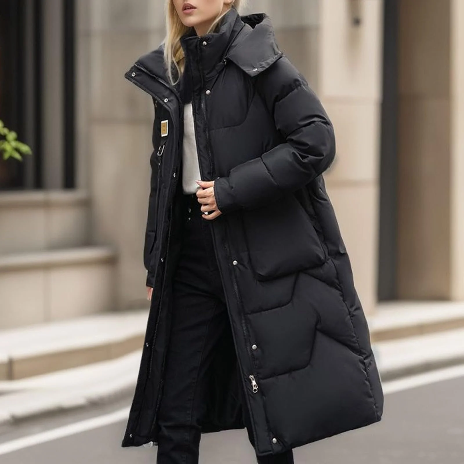 Женская куртка пуховик, фото №4