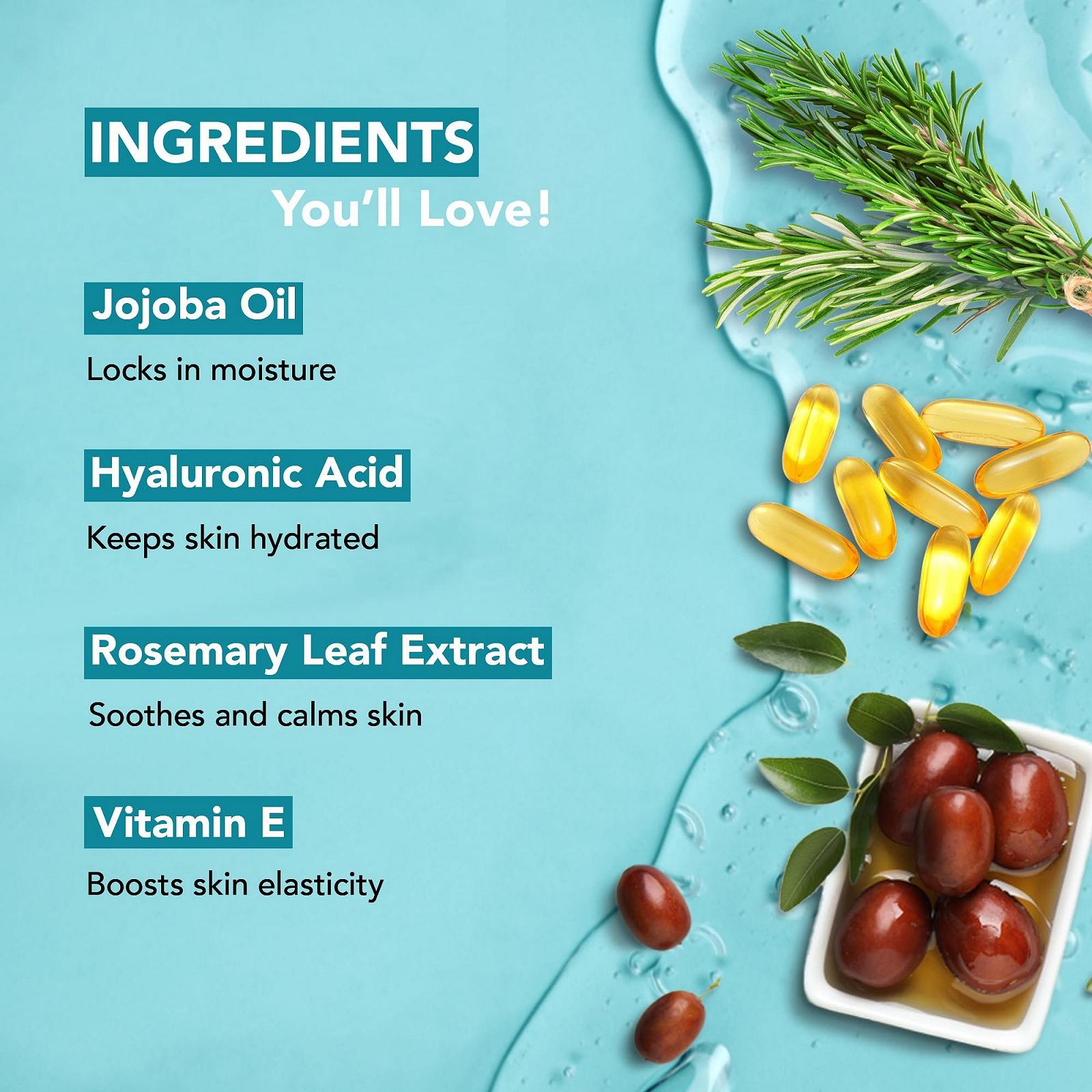 Гель для душу та піна для ванни Botanic Hearth Hyaluronic Acid Jojoba Зволожувальний 473 мл, фото №7